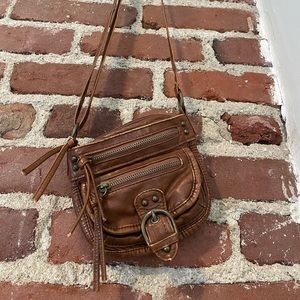 Crossbody leather bag